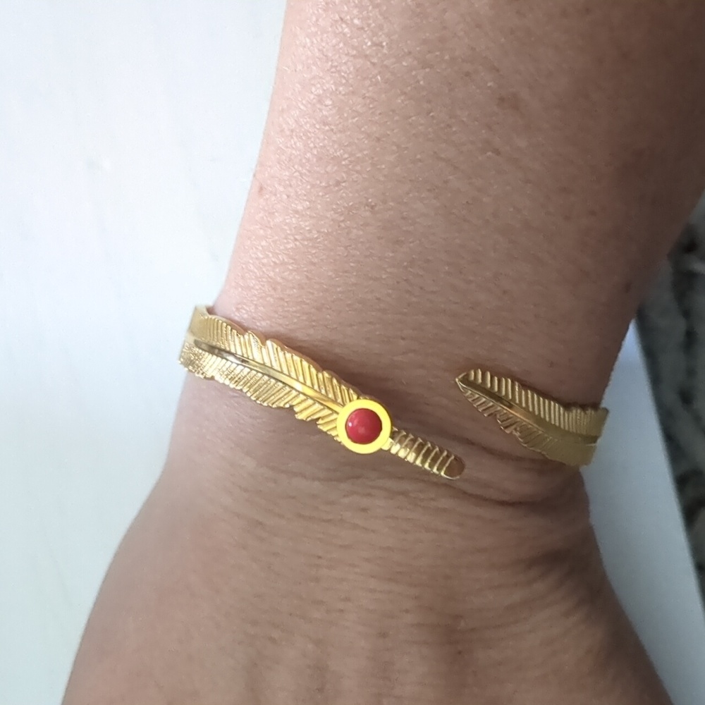 Gold Cuff Bracelet